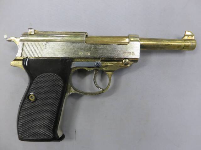 【マルシン】ワルサーP38 コマーシャル タニオアクション SMG 金属モデルガン