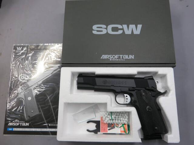 【ウエスタンアームズ】S&W SW1911 ブラック