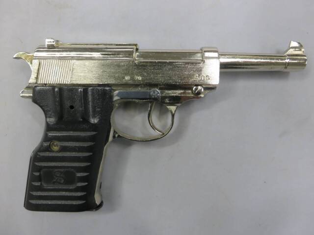 【マルシン】ワルサーP38 アンクルタイプ タニオアクション SMG 金属モデルガン
