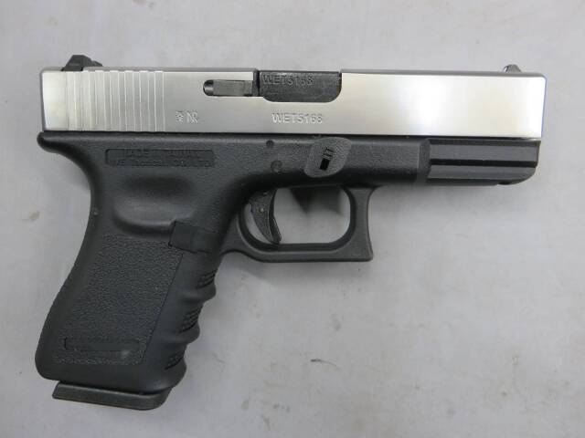【WE】グロック19 シルバー メタルスライド　G19 Glock19