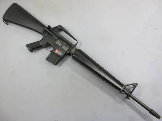 M16A1 電動ガン asgk刻印あり ケース付き 中古 WE】M16A1カービン リアル刻印 GBB