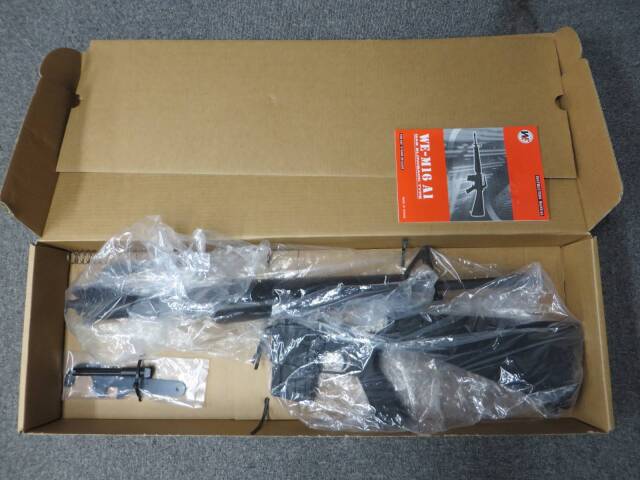 【WE】M16A1カービン リアル刻印 GBB