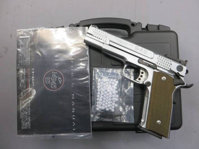 KSC】M945 スケイルドシルバー・木製グリップ