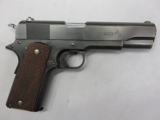 【ウエスタンアームズ】コルトM1911 コマーシャルDX リアルスチールフィニッシュ