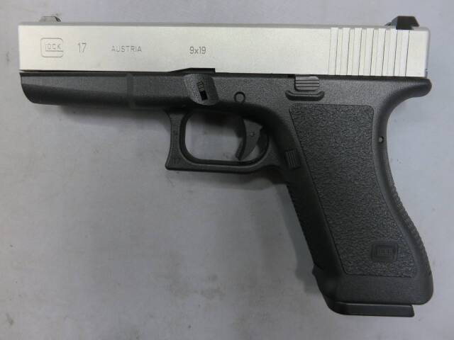 東京マルイ】グロック17 カスタム・メタルスライド・レイル無フレーム