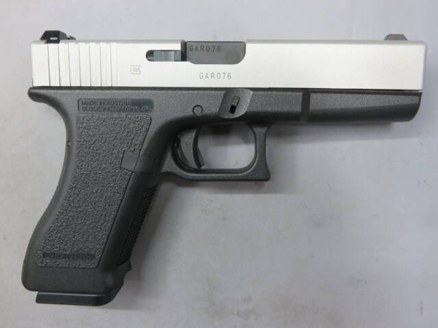 東京マルイ】グロック17 カスタム・メタルスライド・レイル無フレーム