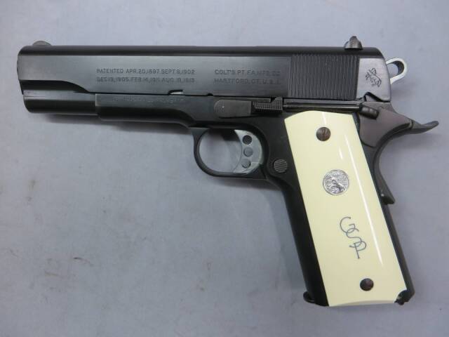 【ウエスタンアームズ】コルトM1911 GIジョー パットン・カスタム