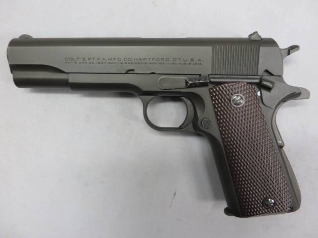 【CAW】 戦前型 コルト ナショナルマッチ HW モデルガン