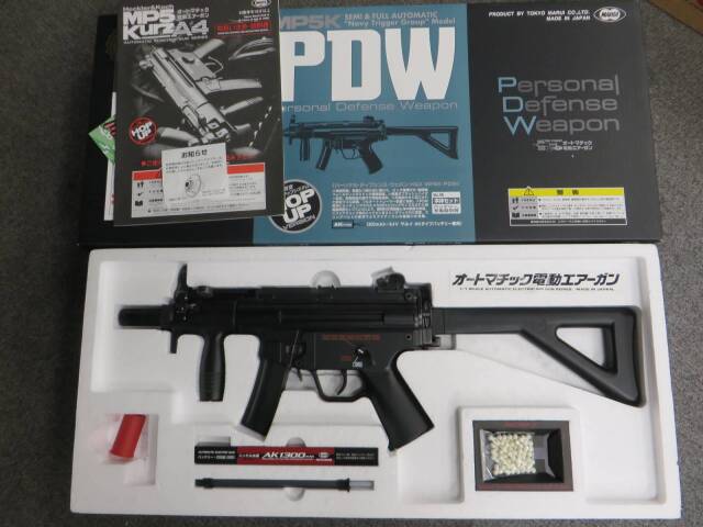 東京マルイ MP5K PDW スタンダード電動ガン（別売品付属）※箱あり