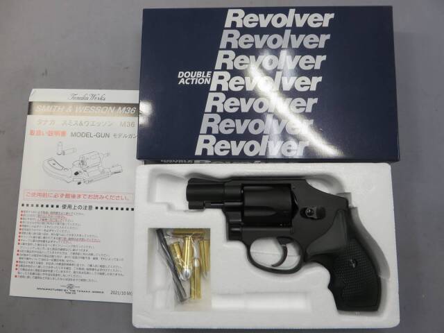 【タナカ】 S&W M442 センチニアル エアーウエイト HW Ver.2 モデルガン