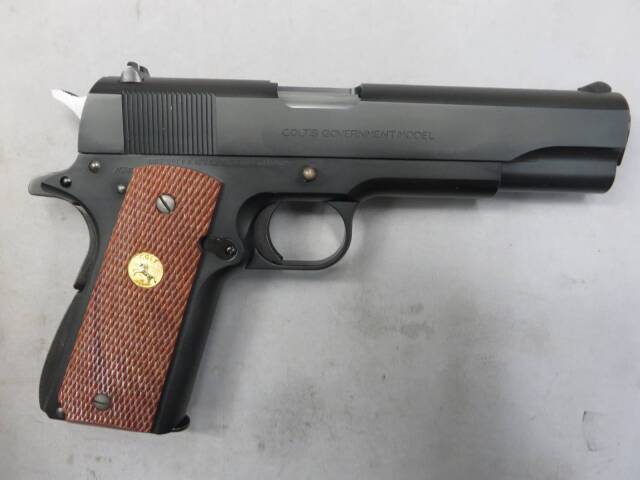 【ウエスタンアームズ】コルトMK4シリーズ70 ウッドグリップ