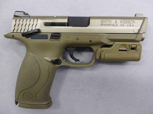 【東京マルイ】S&W M&P 9 Vカスタム・マイクロライトCQX