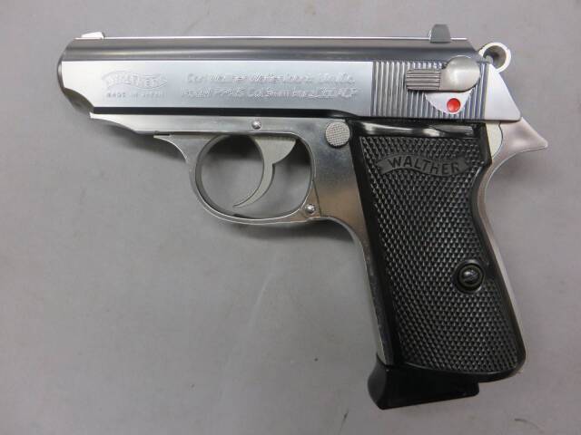 【マルゼン】ワルサー ニューPPK/S ステンレスモデル