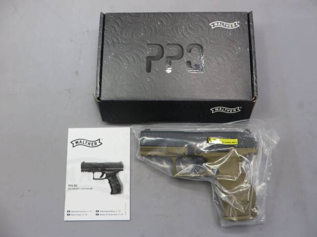 【UMAREX】ワルサーPPQ M2 TAN・メタルスライド