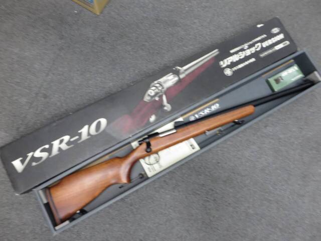 東京マルイ】VSR-10 リアルショックVer・木製ストック組込