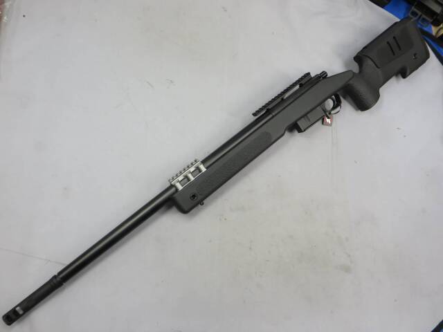 【東京マルイ】M40A5 ブラック ストック アメリカ海兵隊採用スナイパー エアーコッキング ボルトアクション　