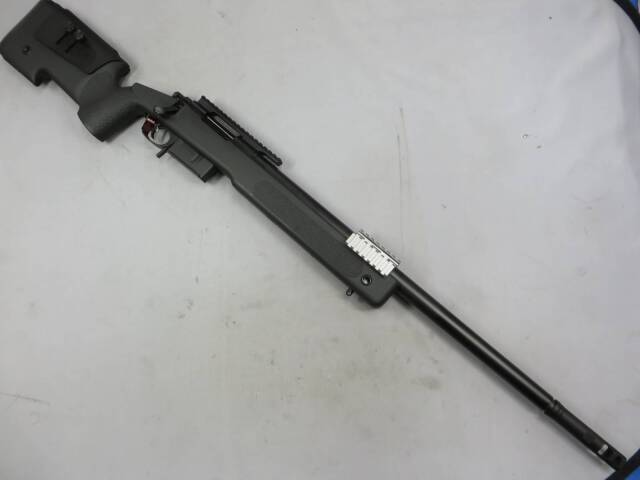 【東京マルイ】M40A5 ブラック ストック アメリカ海兵隊採用スナイパー エアーコッキング ボルトアクション　