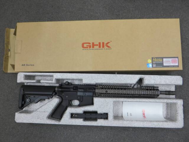 【GHK】M4 RIS2 FSP SOPMOD Block.2 GBBR (Daniel Defense Official Licensed)