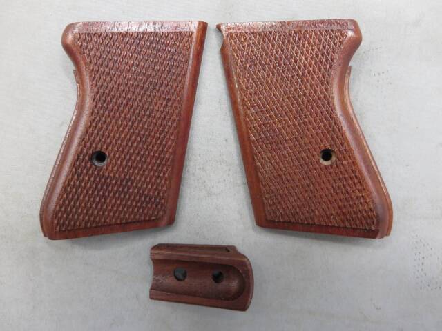 【If-Product】PPK （マルゼン製）木製グリップ + マガジンボトム