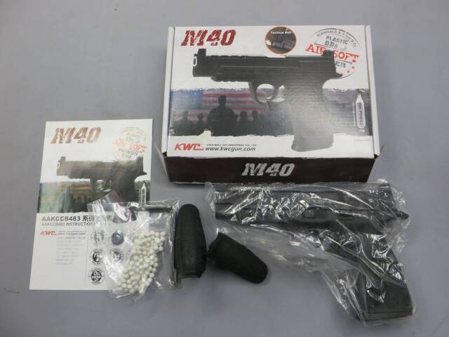 【KWC】S&W M&P40L PCポーテッド CO2 リアル刻印