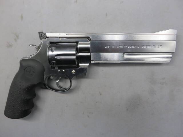 【マルシン】コンストリクター 6mmBB リアルXカート シルバー HOGUEタイプ グリップ仕様