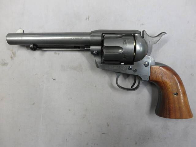 【マルシン】コルトSAA.45 アーティラリー エクセレント HW 木製グリップ  Xカートリッジ