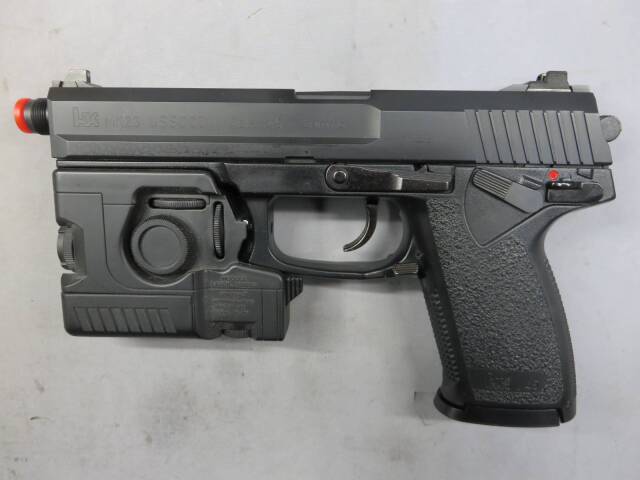 【KSC】MK23 SOCOMピストル CO2・東京マルイ ライトモジュール付