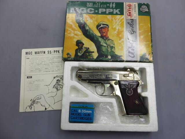 【MGC】ワルサーPPK タニオアクション SMG 金属モデルガン