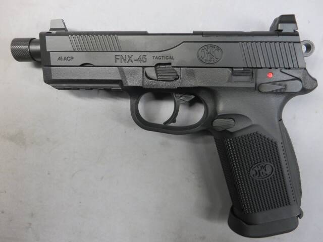 【CyberGun】FNX-45 タクティカル ブラック メタルスライド