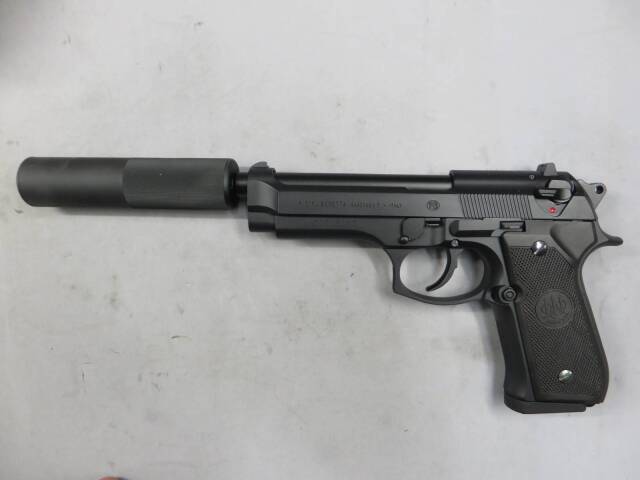 【ウエスタンアームズ】ベレッタM92FS 処刑人 サイレンサーモデル