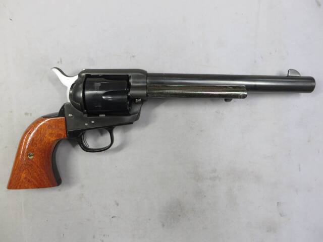 【ハートフォード】SAA.45 キャバルリー・木製グリップ　モデルガン