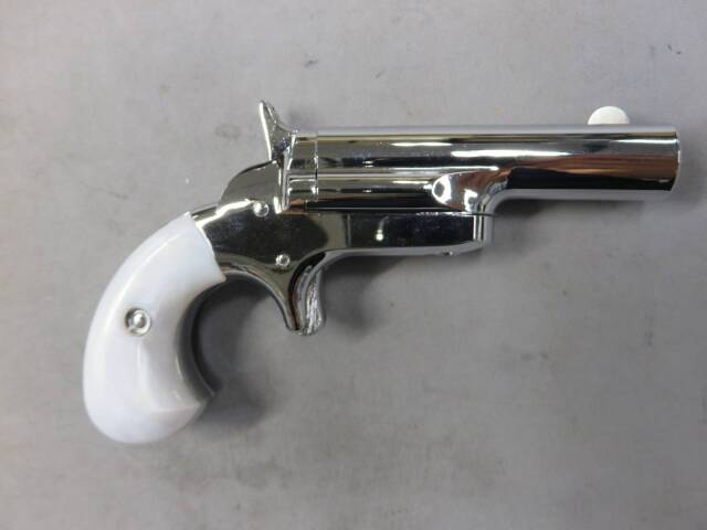 ハートフォード】デリンジャー No.3 オールシルバー モデルガン