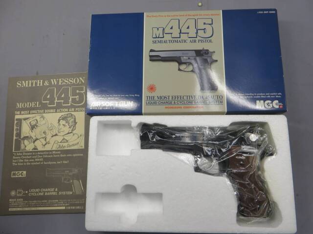 トイガン MGC M445 MGC] S&W M445 .45オート 固定スライド (中古)の販売ページ｜エアガン.jp