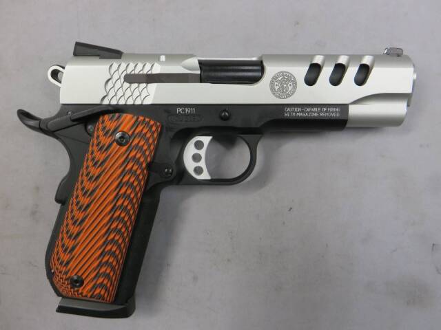 【BWC】S&W SW1911 PC 4.25 SL SV (スライドシルバー） モデル モデルガン
