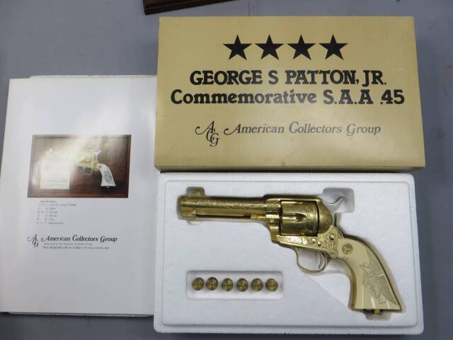 ACG・マルシン】SAA.45 ジョージ・S・パットン JR コメモラティブ 金属