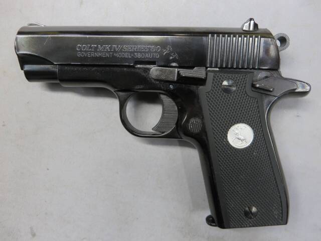 【タナカ】コルト ガバメント.380AUTO スチールフィニッシュ