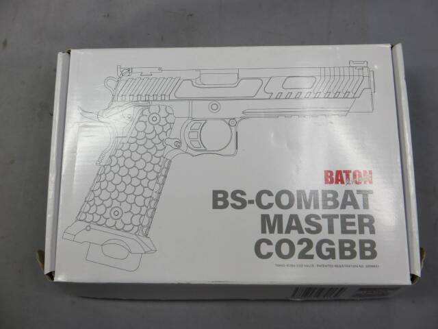 【BATON Airsoft】BS-コンバットマスター CO2  ジョンウィック・刻印有