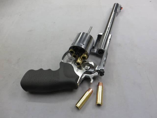 【マルシン】スーパーレッドホーク 9.5in 454カスール シルバー ABS ホーグタイプグリップ仕様 リアルXカートリッジ