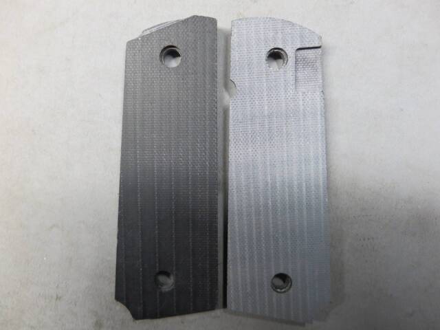 【パックマイヤー】G10タクティカル 1911グリップ 灰黒チェッカー ♯61001