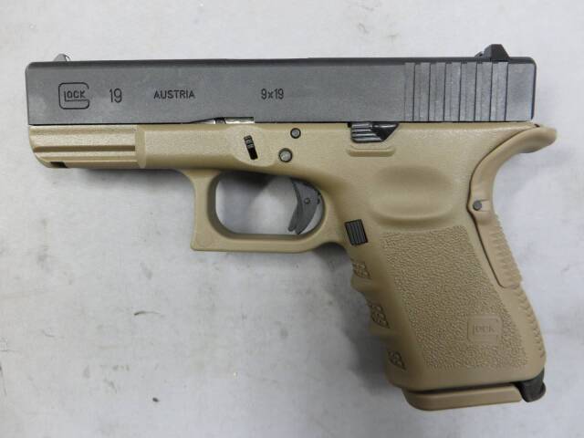 【StarkArms 】G19・S19 TANフレーム カスタム・メタルスライド