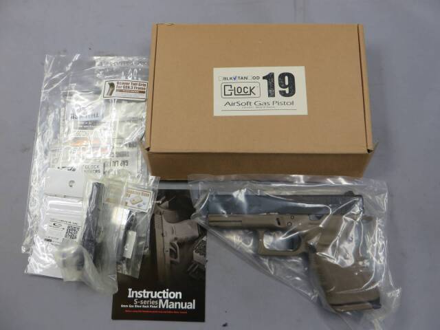 【StarkArms 】G19・S19 TANフレーム カスタム・メタルスライド