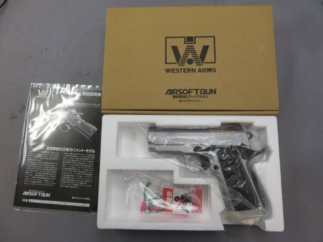 ウエスタンアームズ】コルト ディフェンダー コンバットエリート シルバー