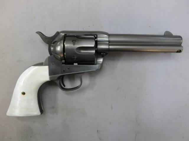 【マルシン】コルトSAA.45シビリアン エクセレント HW パールプラグリップ Xカートリッジ