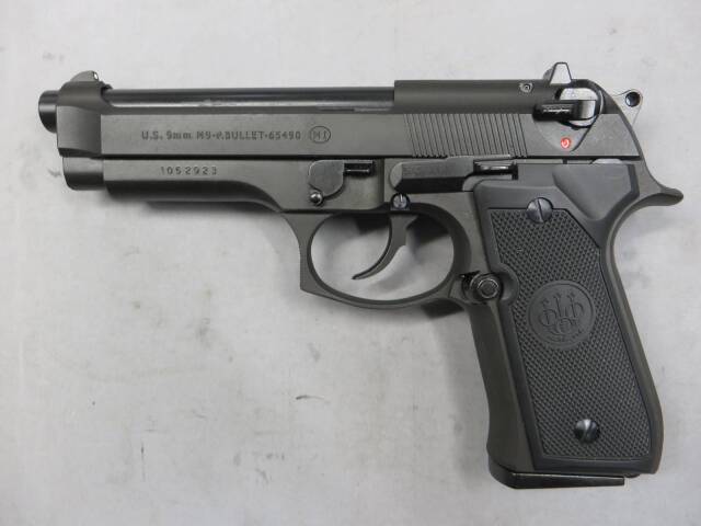 【マルシン】M9 ブラック HW X-PFC　モデルガン