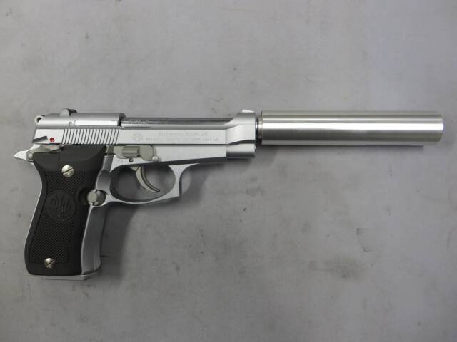 【ウエスタンアームズ】ベレッタM84FS ジンクス サイレンサーモデル