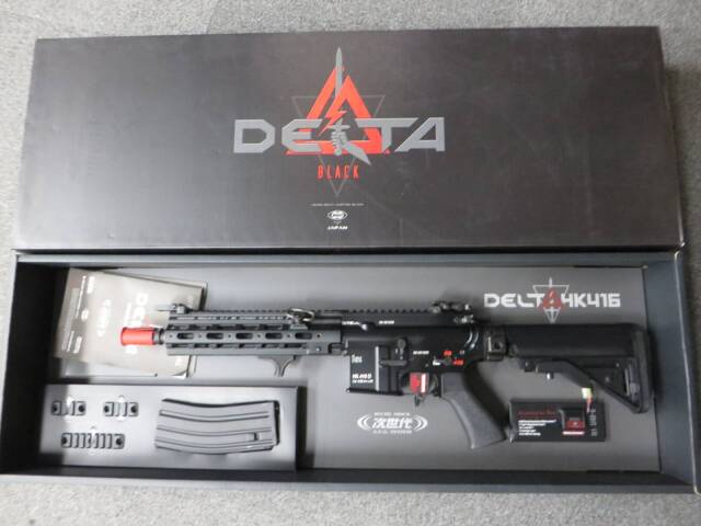 【東京マルイ】HK416 デルタカスタム ブラック　次世代電動ガン　