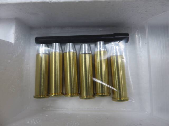 【タナカ】コルトパイソン.357mag 6in ニッケルジュピターフィニッシュ