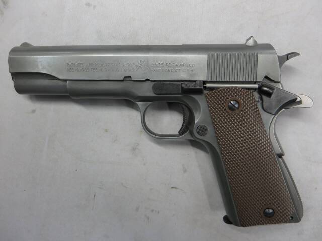 【マルシン】コルト ガバメント M1911A1 エクセレント HW X-PFC   モデルガン