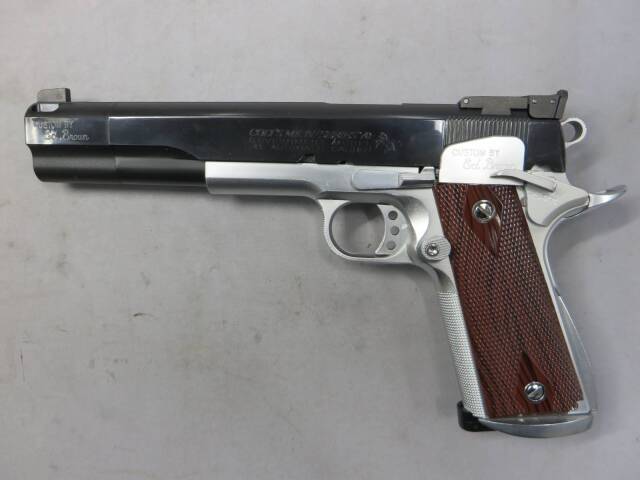 【MGC】BROWN MAXI-COMP フレームシルバーモデルガン
