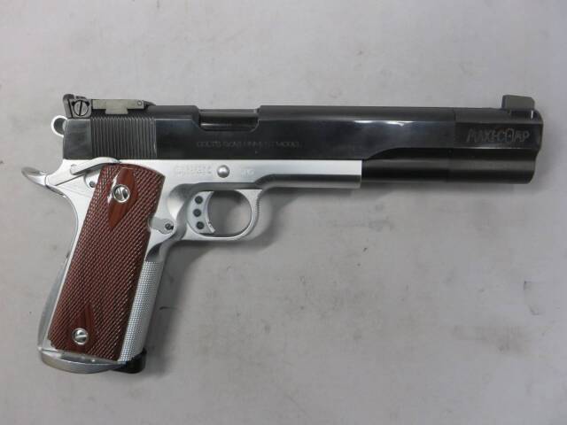 【MGC】BROWN MAXI-COMP フレームシルバーモデルガン